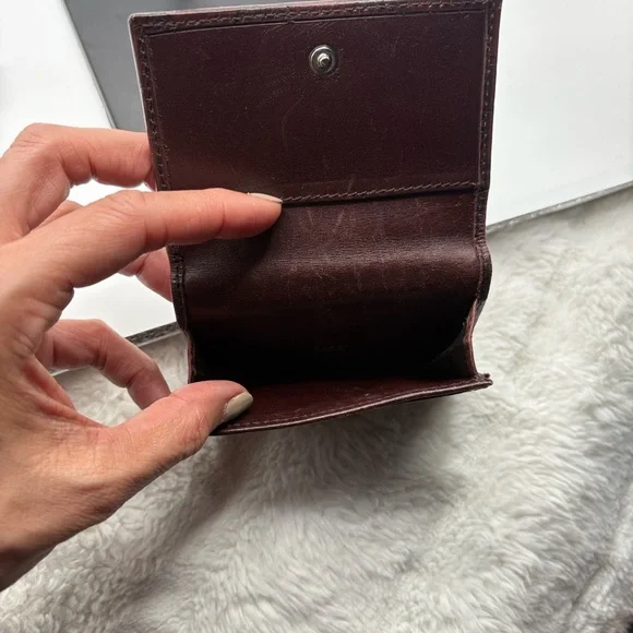 Gucci Dark Brown Monogram Card Holder